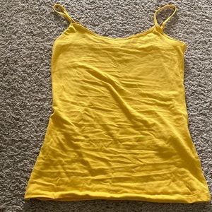 Yellow tank top